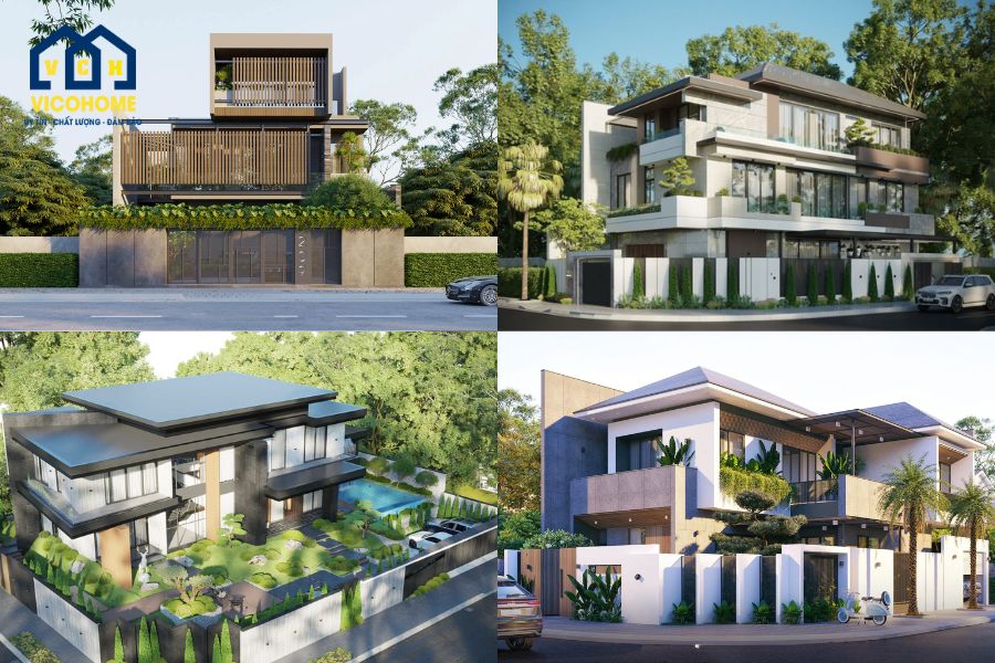 biệt thự mặt tiền 10m