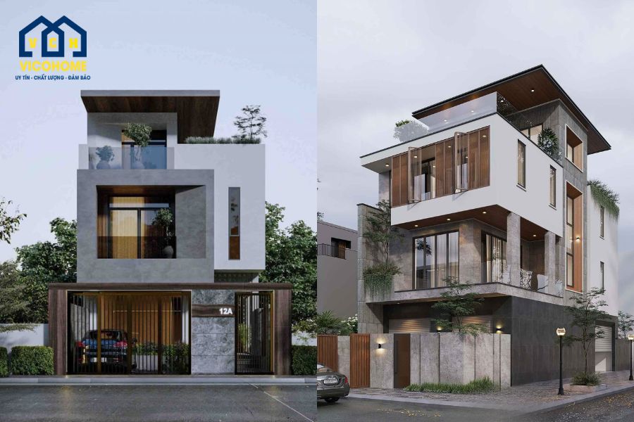 biệt thự mặt tiền 7m