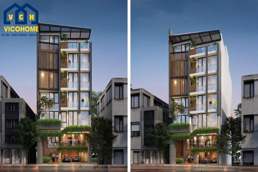 mặt tiền nhà 10m