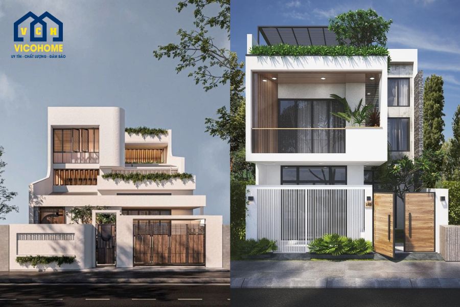 mẫu nhà 10x12m 2 tầng