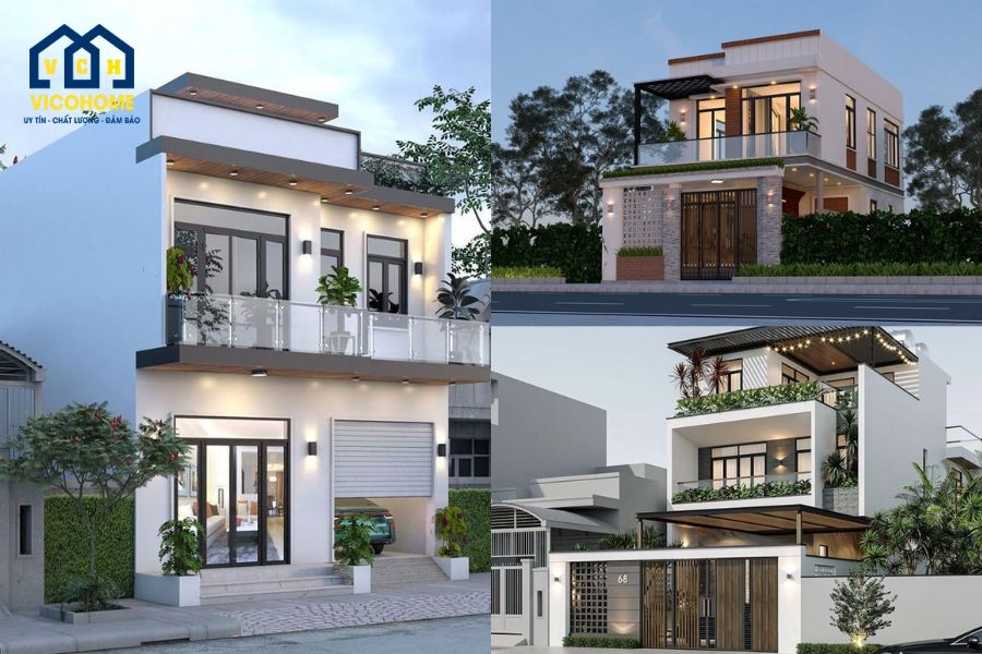 27+ Mẫu thiết kế nhà mặt tiền 7m đẹp được ưa chuộng hiện nay