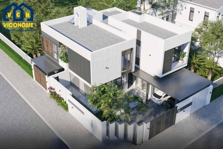 nhà phố mặt tiền 10m