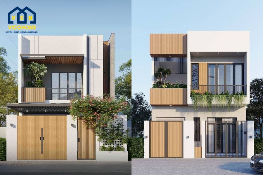 thiết kế nhà 7x7m