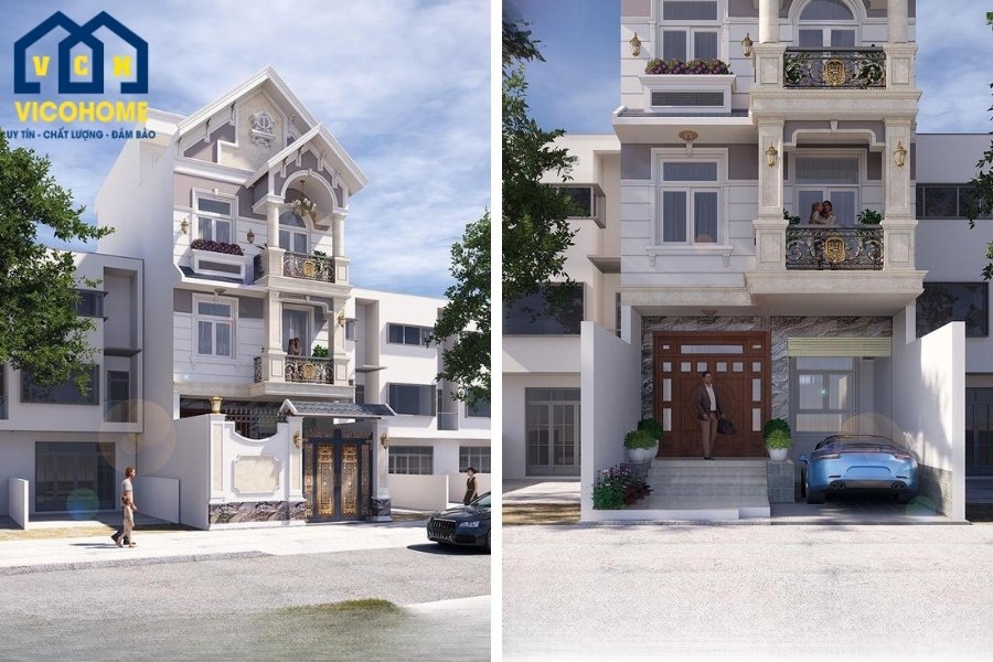 thiết kế nhà mặt tiền 7m sâu 15m