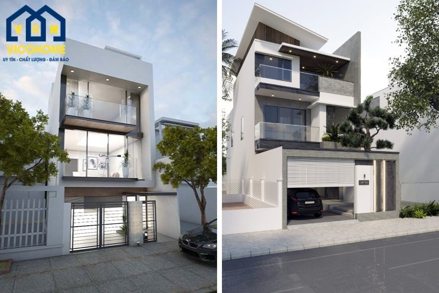 thiết kế nhà ngang 7m dài 17m