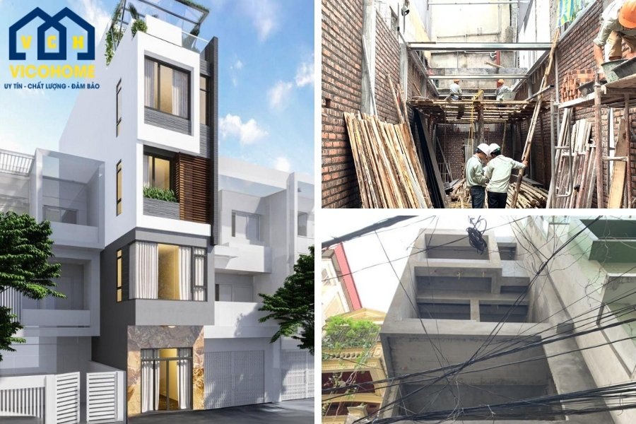 chi phí xây nhà 40m2