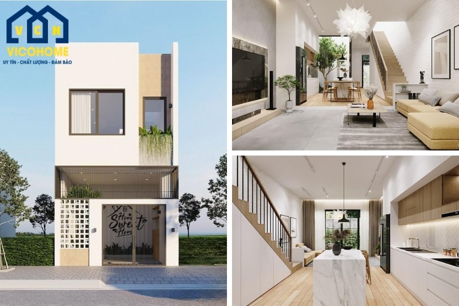 thiết kế cho nhà 40m2