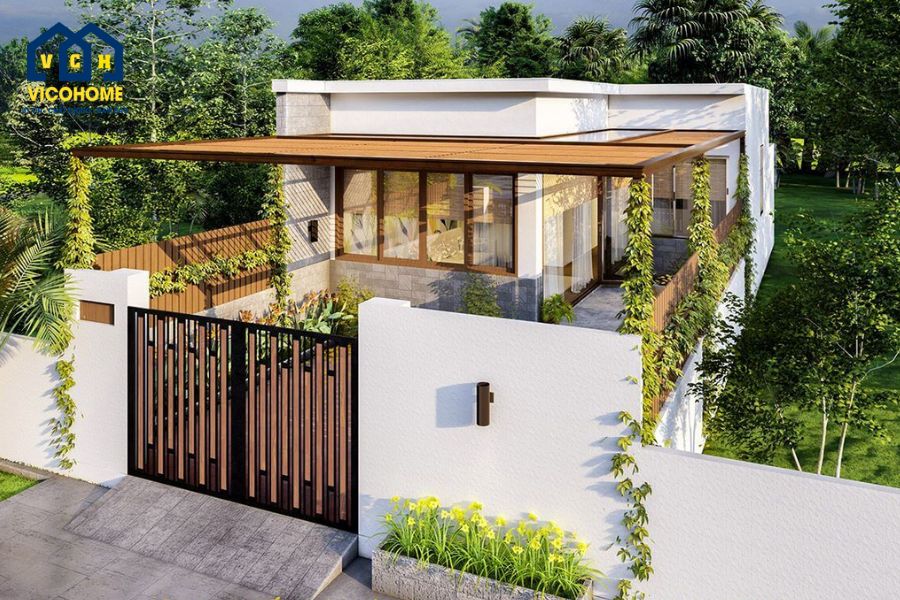 thiết kế nhà 40m2 cấp 4