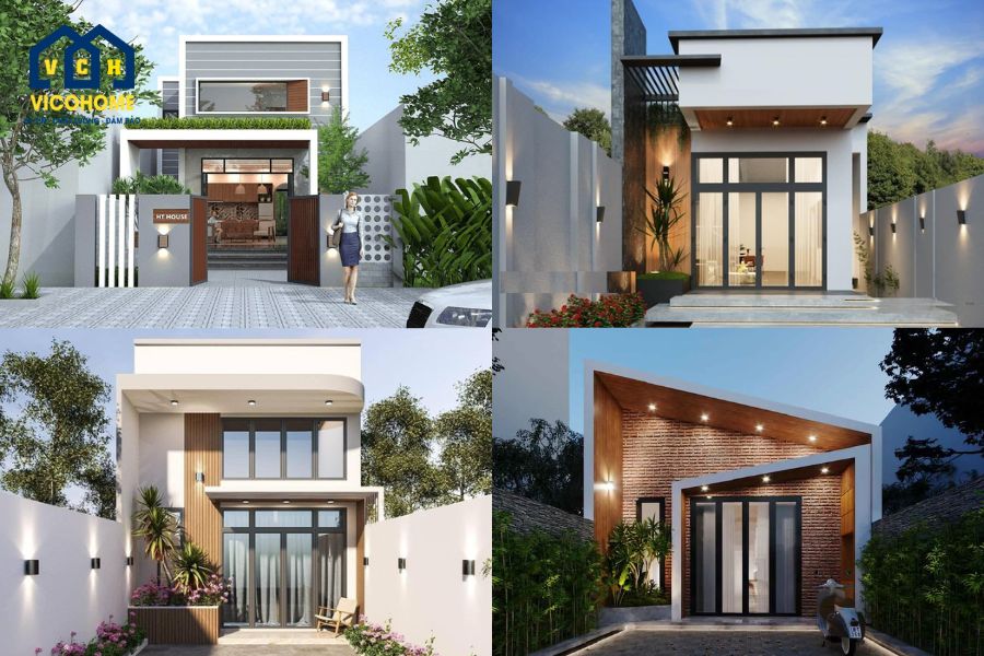 thiết kế nhà 40m2 có gác lửng