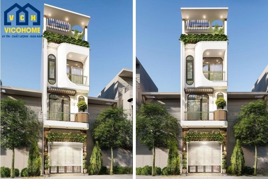 thiết kế nhà nhỏ đẹp 40m2