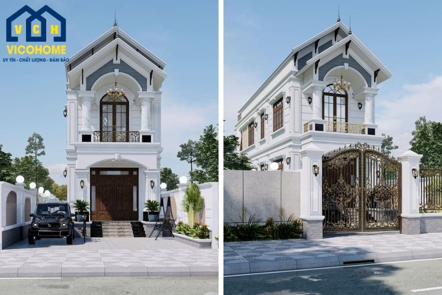 thiết kế nhà ngang 6m dài 25m