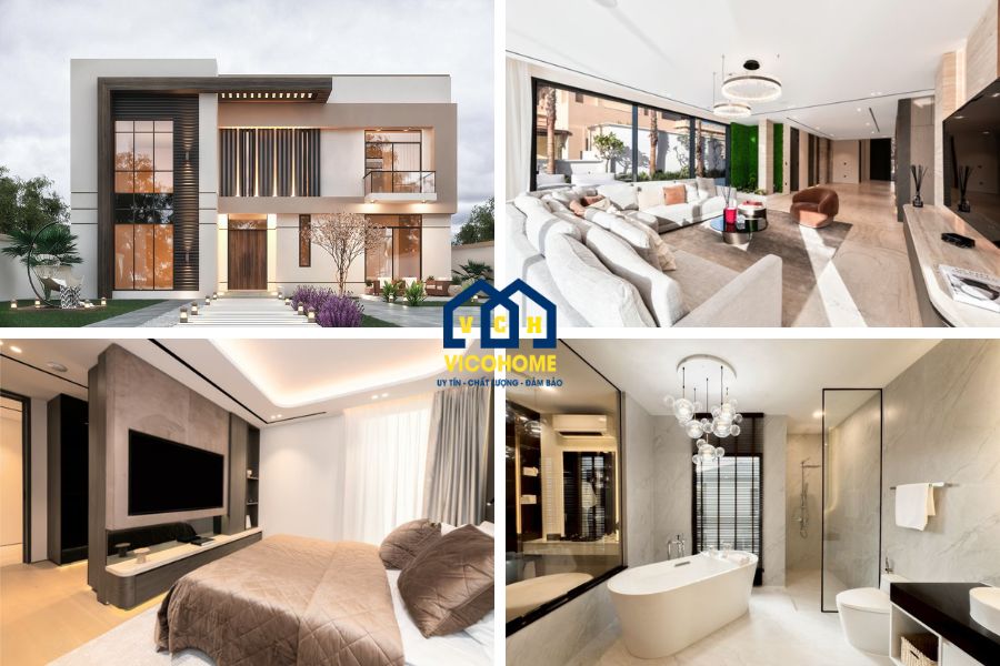 mẫu cải tạo biệt thự