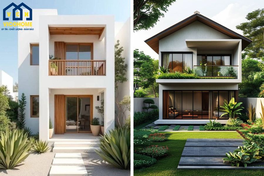 nhà 2 tầng 600 triệu