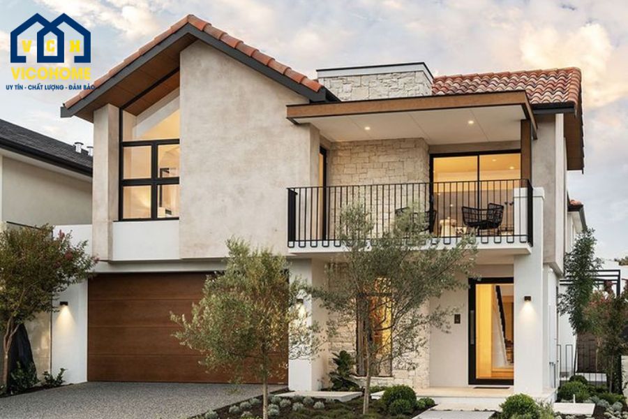 sửa chữa biệt thự phong cách địa trung hải