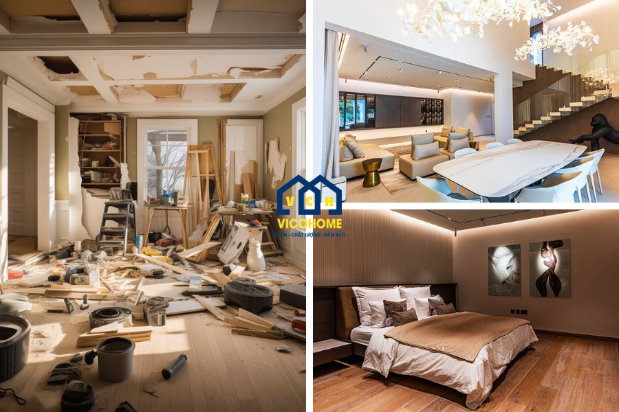 thiết kế cải tạo biệt thự