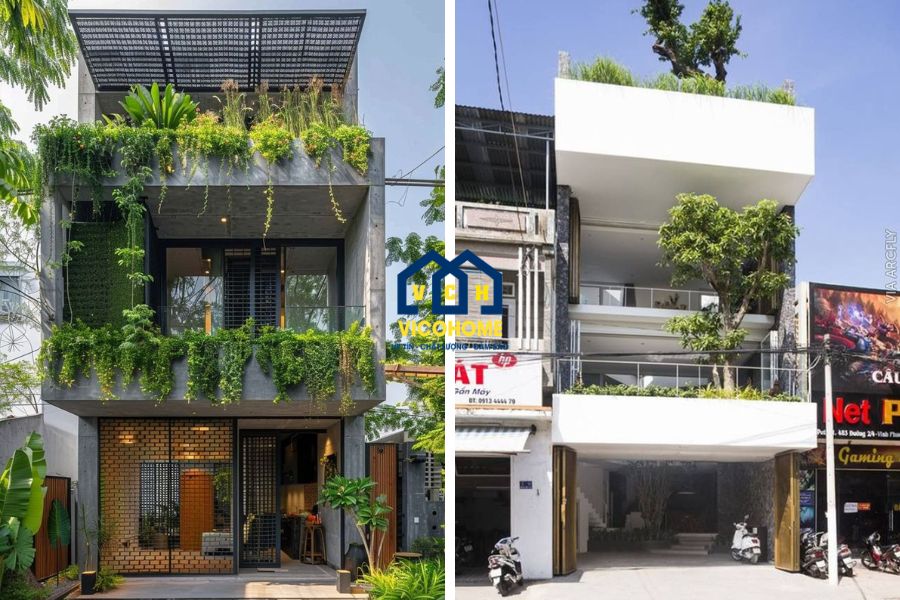 cải tạo mặt tiền nhà phố hà nội