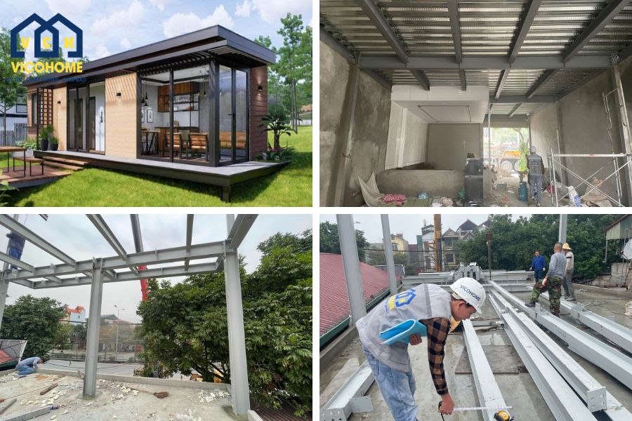 đặc điểm nhà tiền chế cấp 4