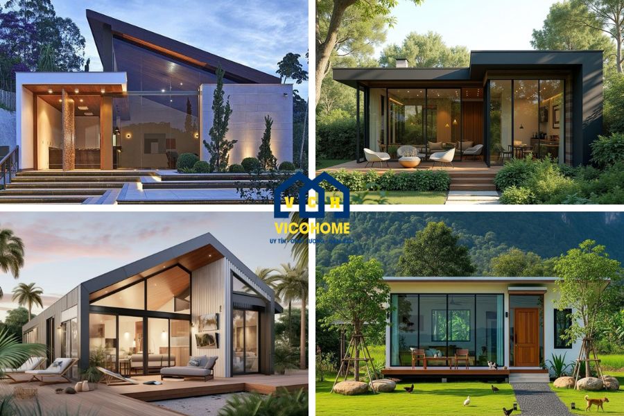 mẫu nhà kính tiền chế cấp 4