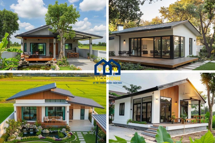 nhà tiền chế cấp 4 mái tôn