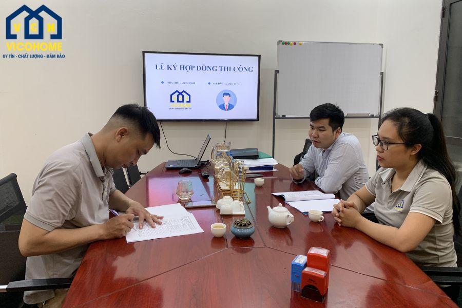 hợp đồng xây nhà chìa khóa trao tay