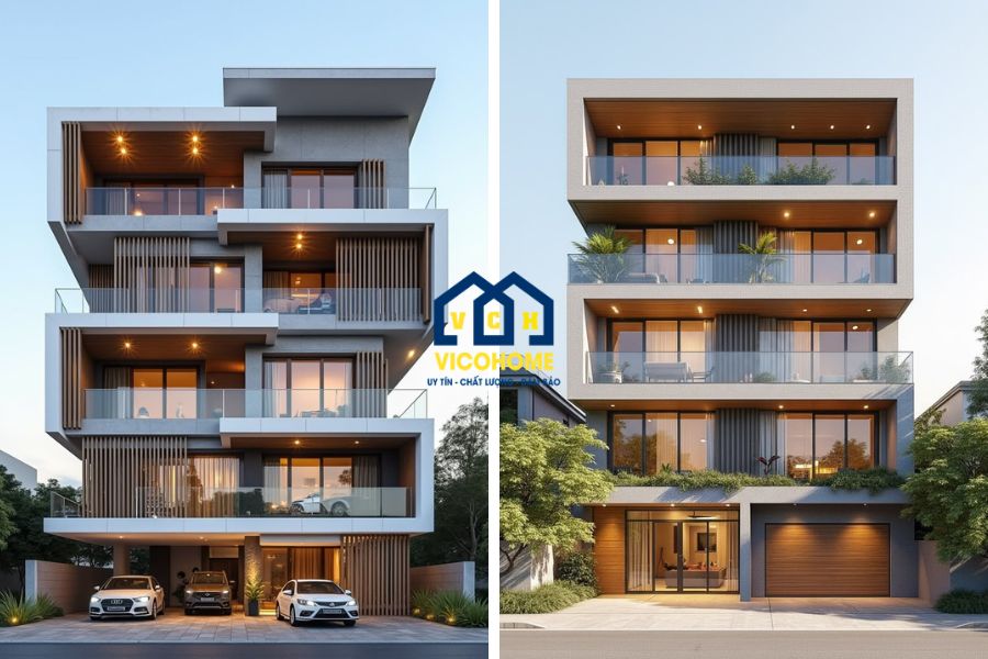 kinh nghiệm xây nhà khung thép 5 tầng