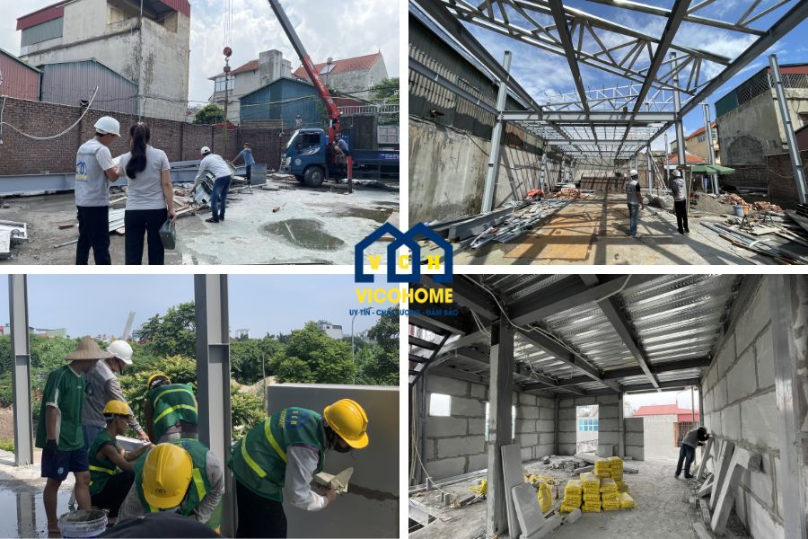 Nhà khung thép 5 tầng: Giải pháp kỹ thuật & Báo giá thi công 2026