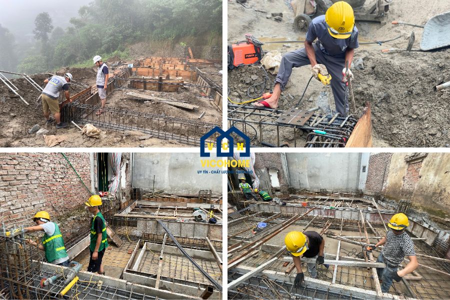 Móng nhà khung thép: Các loại móng phù hợp và kỹ thuật thi công