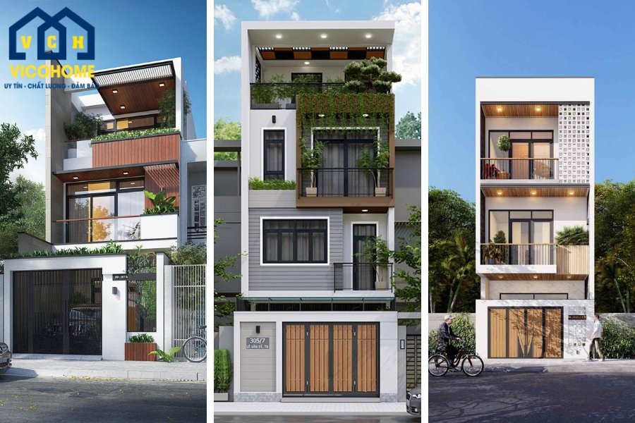 Những mẫu thiết kế nhà phố 3 tầng được yêu thích nhất 2020