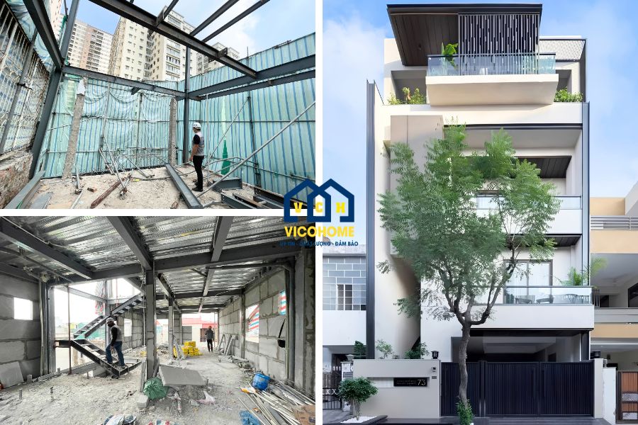 Sửa nhà nâng tầng: Báo giá, giải pháp kỹ thuật & Quy trình thi công