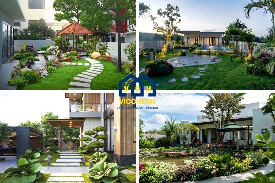 101+ mẫu thiết kế sân vườn nhà đẹp cấp 4 “hot” nhất 2023 - Nhà Đẹp DHB