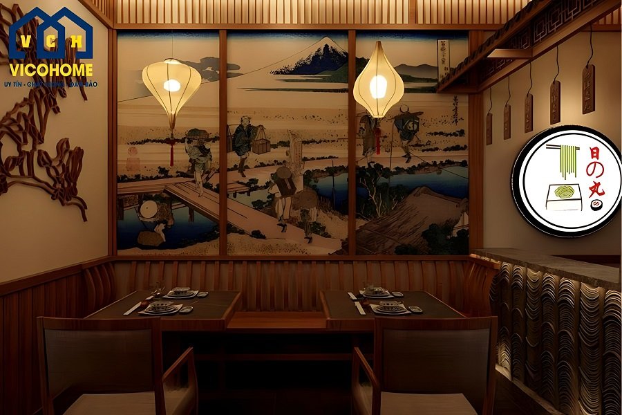 Nhà hàng phong cách Nhật Bản đẹp