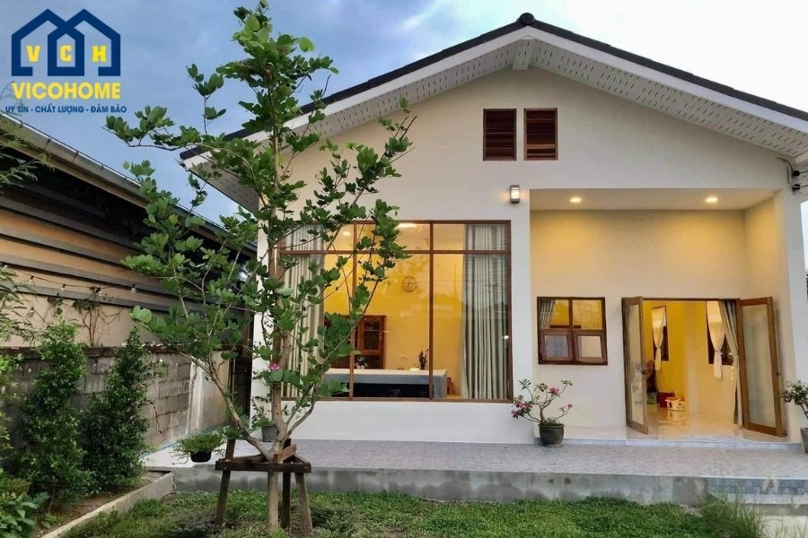 chiều cao nhà cấp 4 mái thái