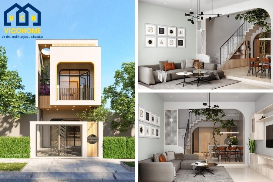 chiều cao tiêu chuẩn của nhà 2 tầng