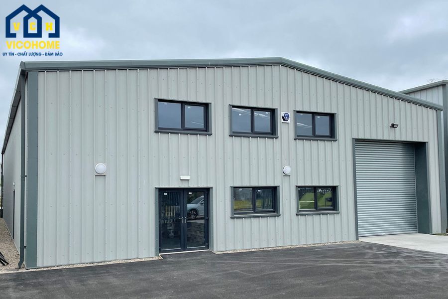 mẫu nhà xưởng tiền chế