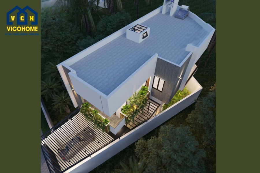 nhà nở hậu chữ l