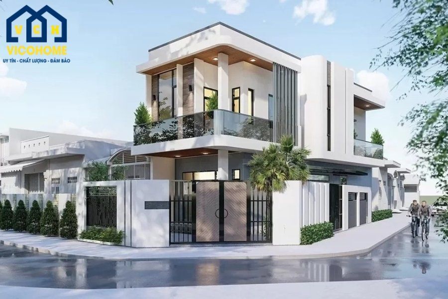 nhà nở hậu tầng trên