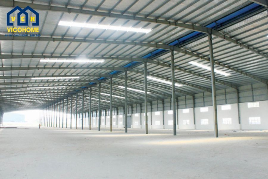 nhà xưởng thép tiền chế 3000m2