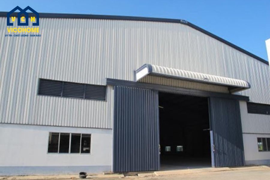 nhà xưởng tiền chế 1 tầng