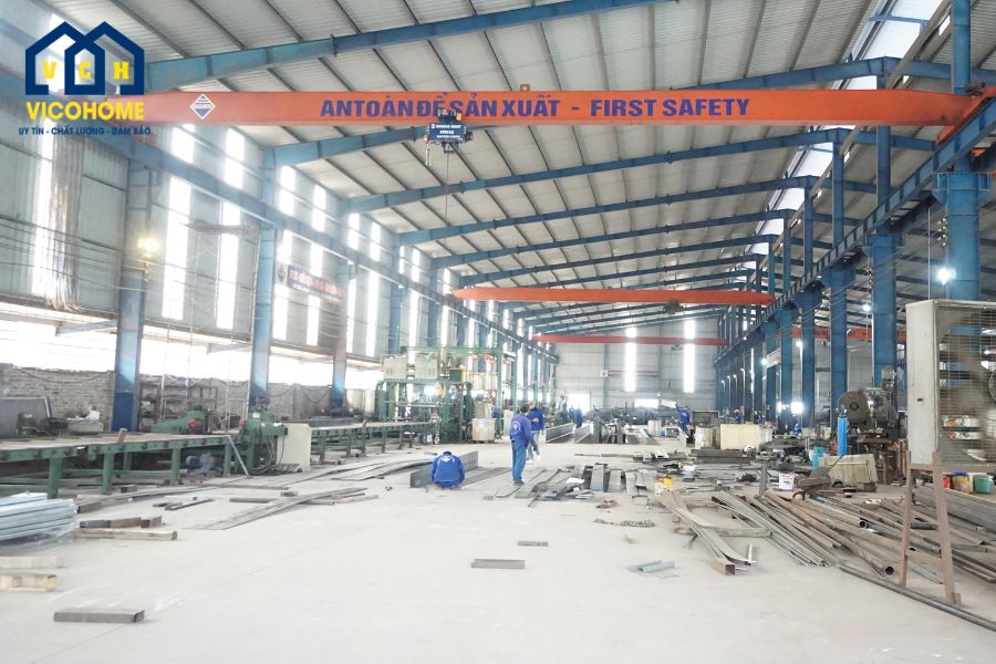 nhà xưởng tiền chế công nghiệp