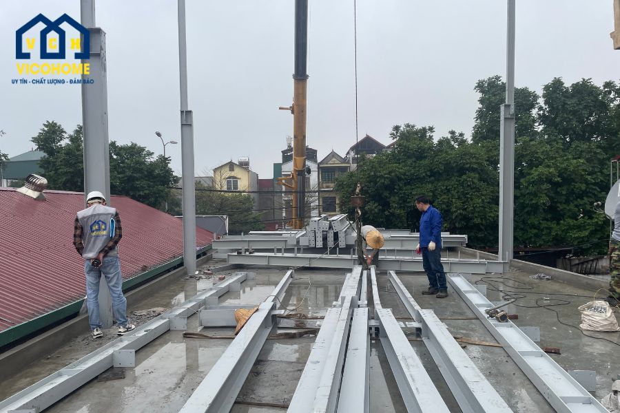 thi công nhà xưởng tiền chế