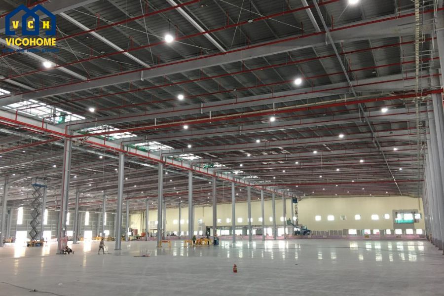 xây dựng nhà xưởng khung thép