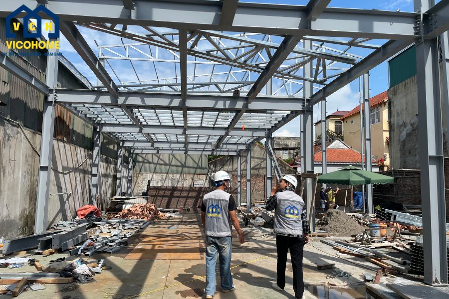 xây dựng nhà xưởng tiền chế