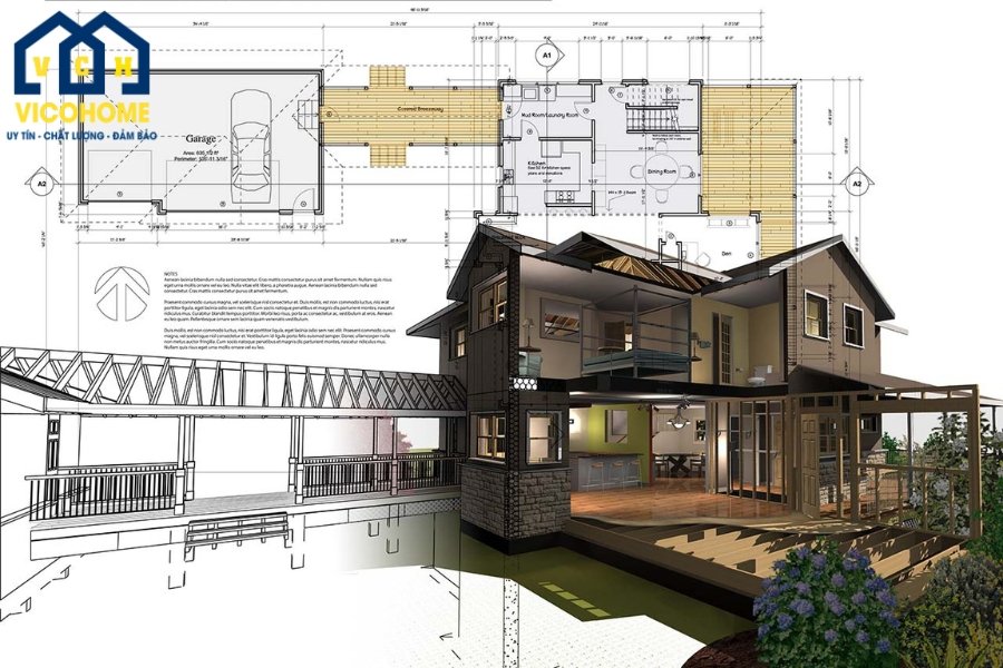 Có bản vẽ thiết kế giúp quá trình thi công diễn ra thuận lợi hơn