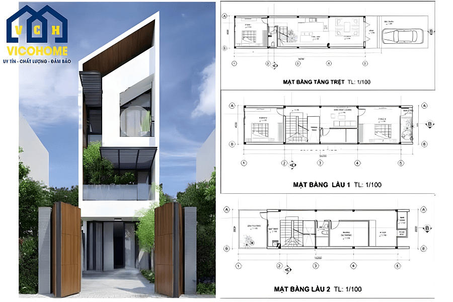 Có bản vẽ thiết kế nhà sẽ không bị phát sinh thêm nhiều chi phí khi xây dựng