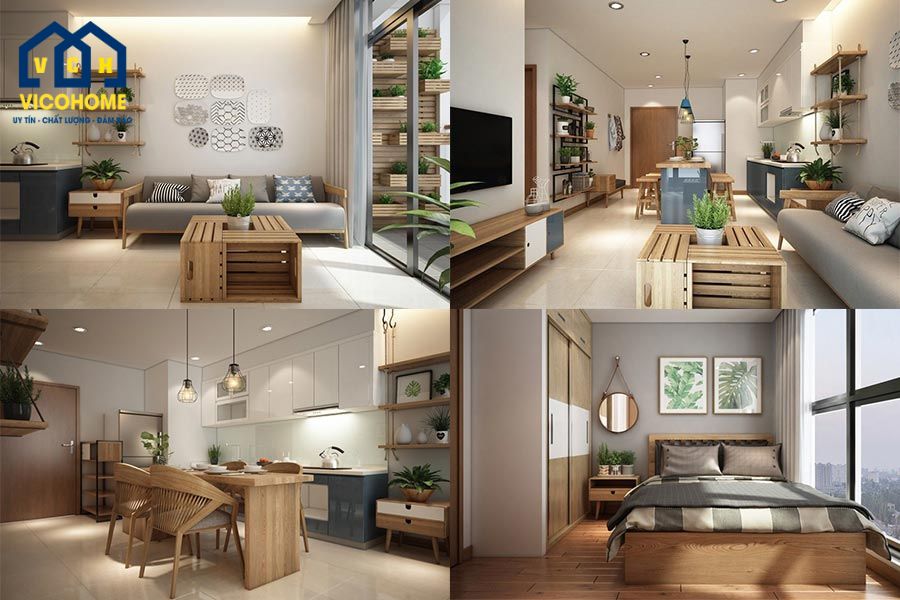 cải tạo chung cư cũ 60m2
