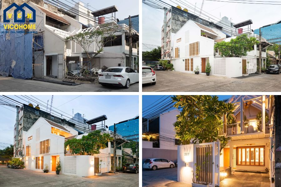 cải tạo mặt tiền nhà phố