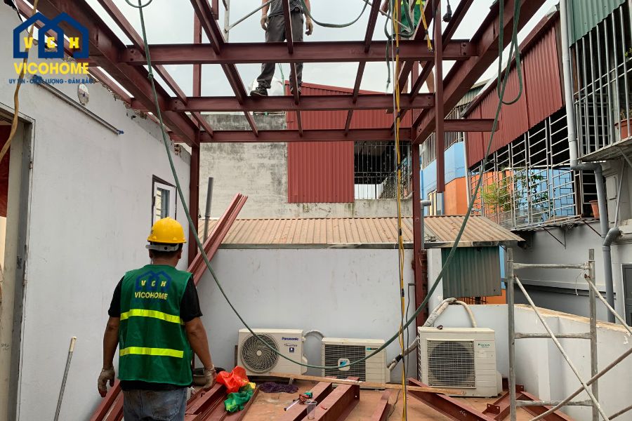 cải tạo nâng tầng nhà phố