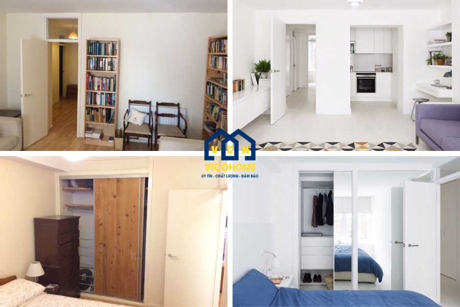 cải tạo nhà tập thể 40m2