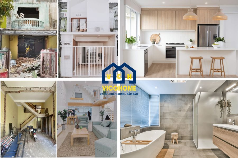 đơn giá cải tạo nhà phố