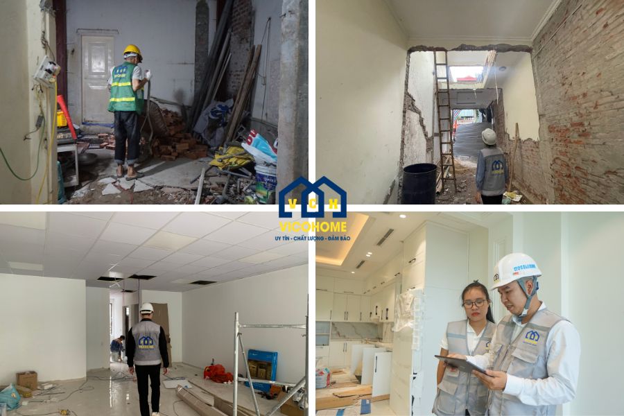 sửa nhà tập thể cũ